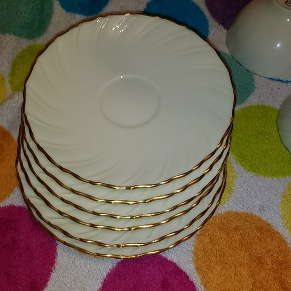 Nwob Lenox Laurent (6 Matching Sets Saucer/Mug - image 6